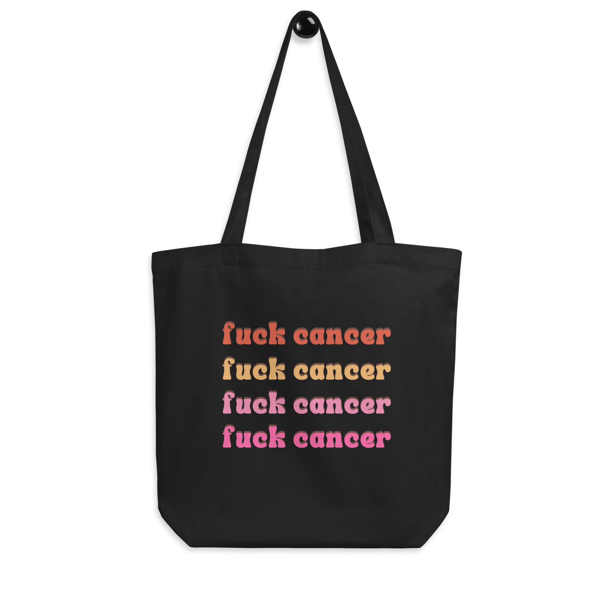F*ck Cancer Tote Bag - Empowering & Stylish Cancer Awareness Accessory | Chemo Kits