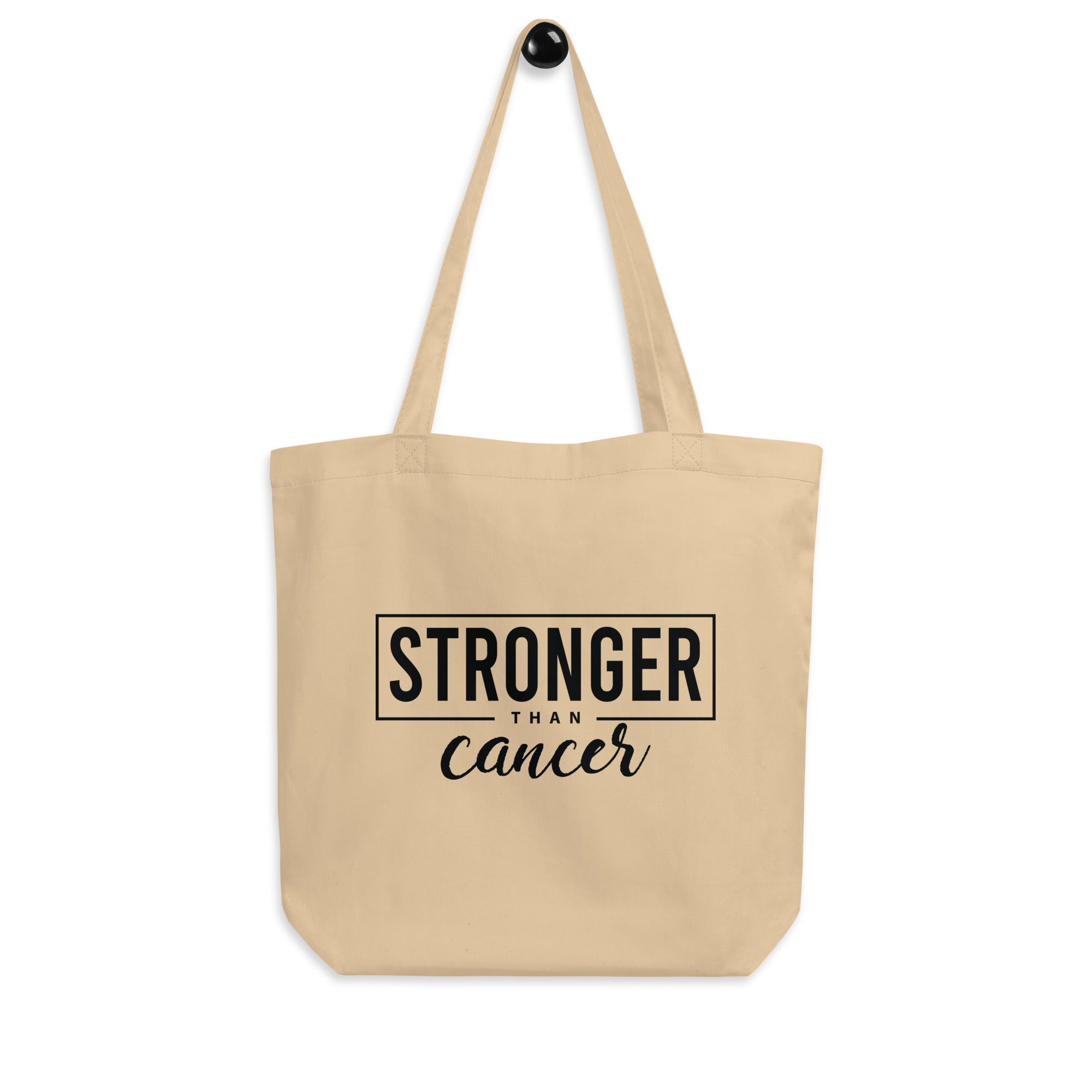 Stronger than Cancer Tote Bag - Empowering & Stylish Cancer Awareness Accessory | Chemo Kits
