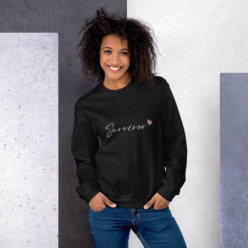 Cancer Survivor Sweatshirt - Inspirational & Cozy Cancer Awareness Apparel | Chemo Kits