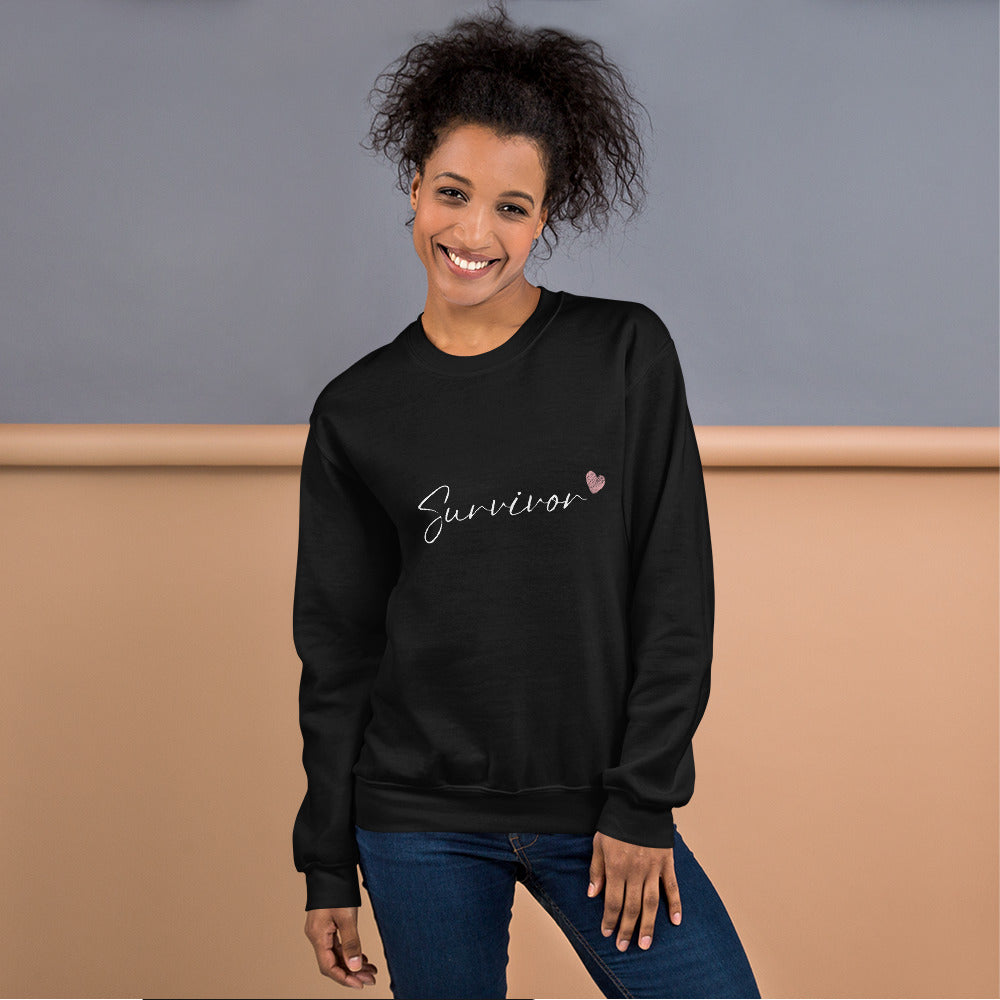 Cancer Survivor Sweatshirt - Inspirational & Cozy Cancer Awareness Apparel | Chemo Kits