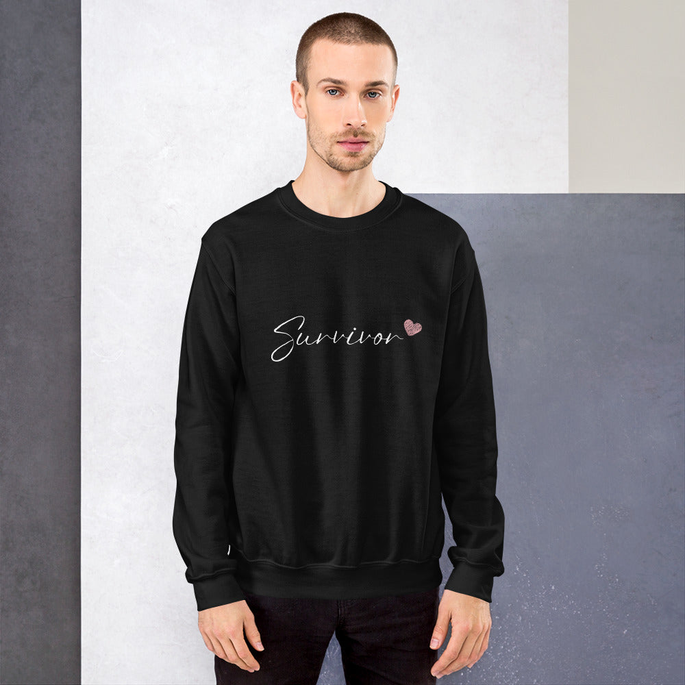 Cancer Survivor Sweatshirt - Inspirational & Cozy Cancer Awareness Apparel | Chemo Kits