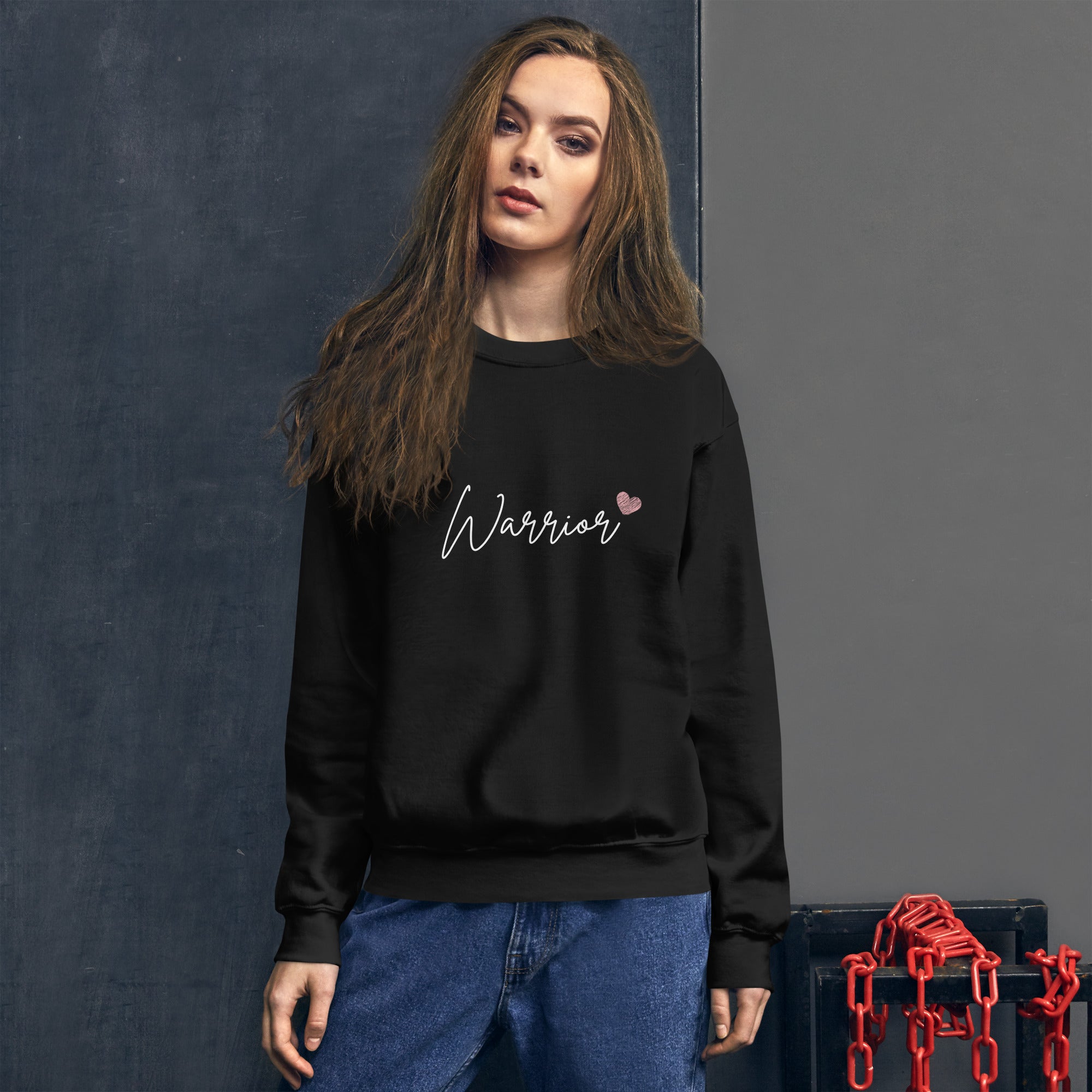 Cancer Warrior Sweatshirt - Inspirational & Cozy Apparel for Cancer Fighters | Chemo Kits