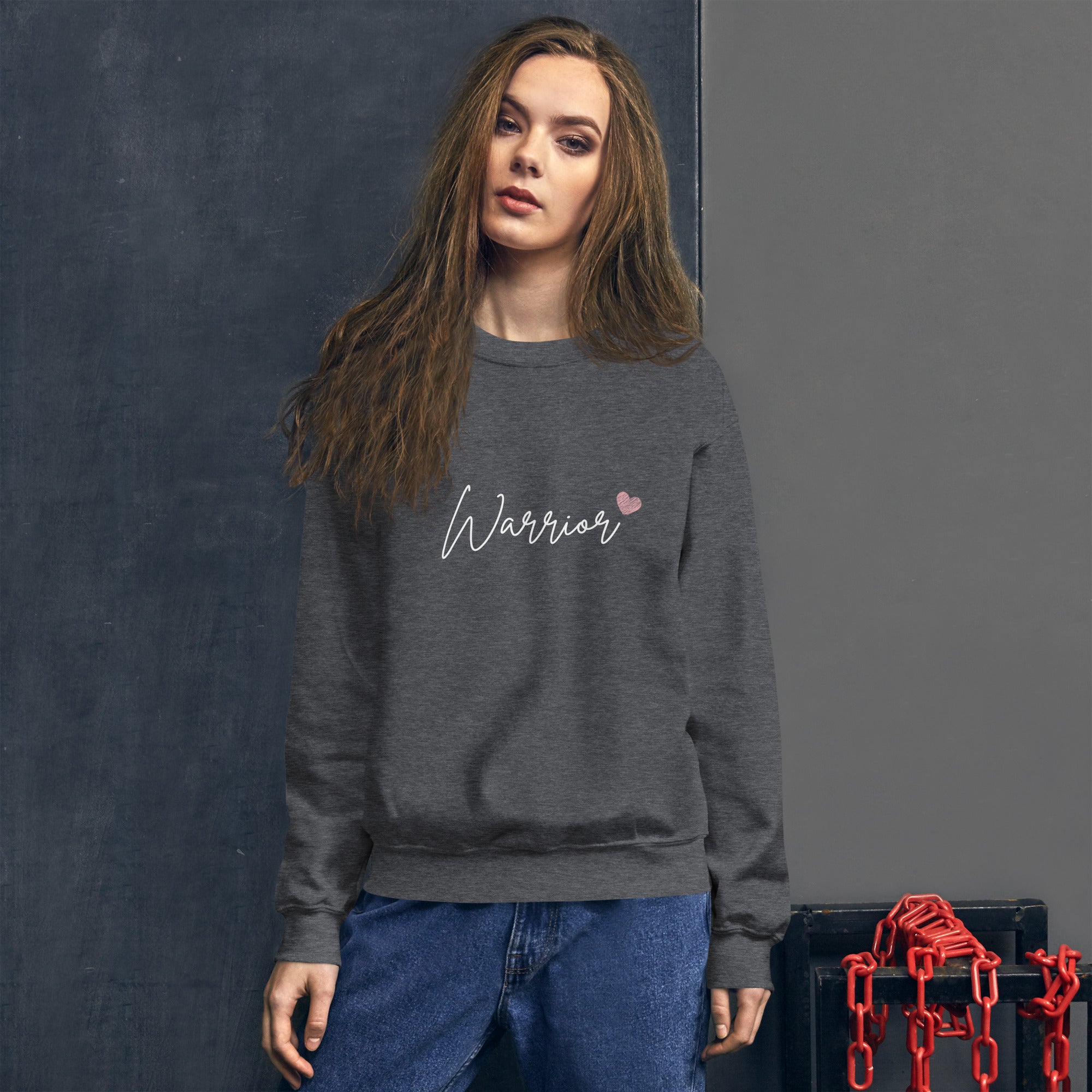 Cancer Warrior Sweatshirt - Inspirational & Cozy Apparel for Cancer Fighters | Chemo Kits