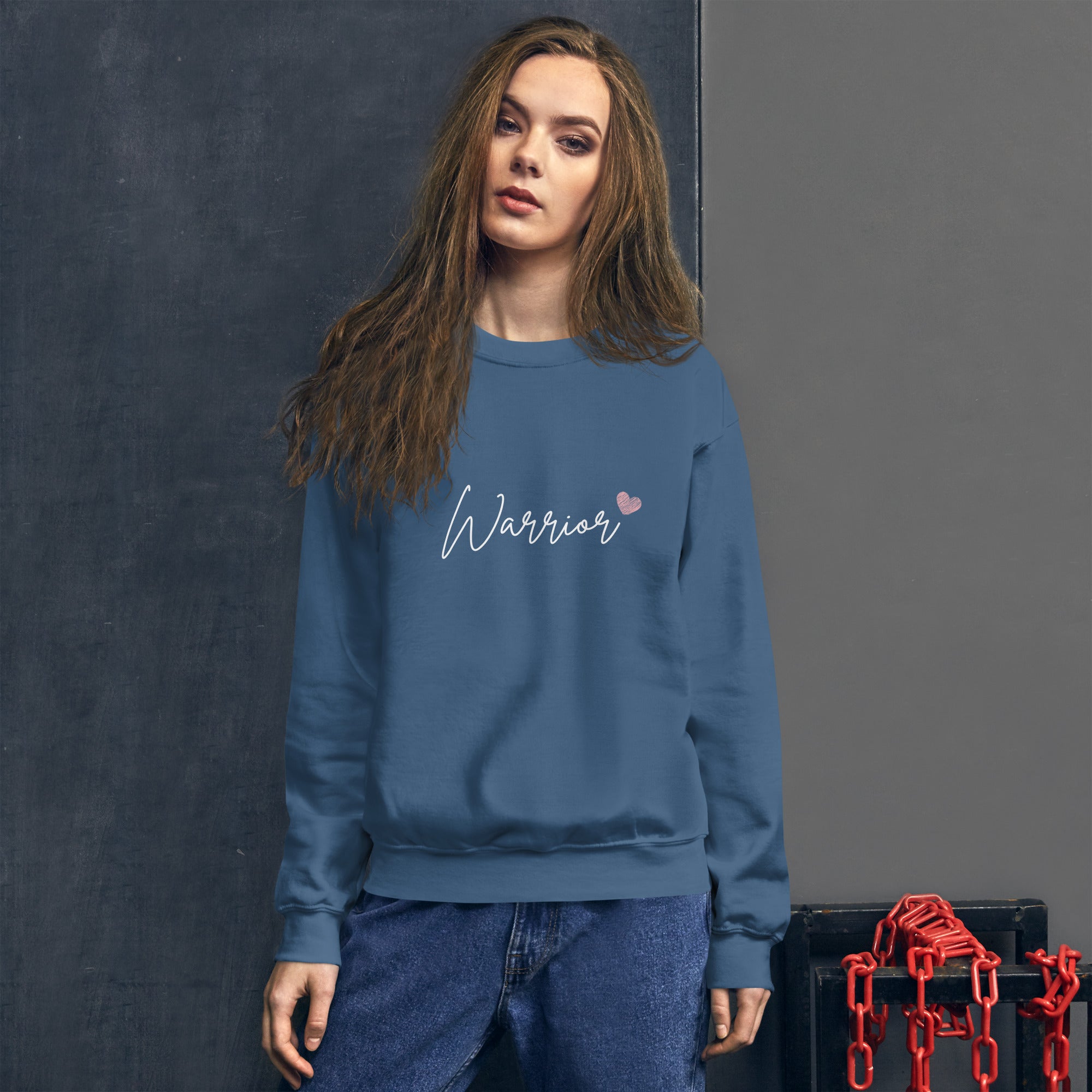 Cancer Warrior Sweatshirt - Inspirational & Cozy Apparel for Cancer Fighters | Chemo Kits