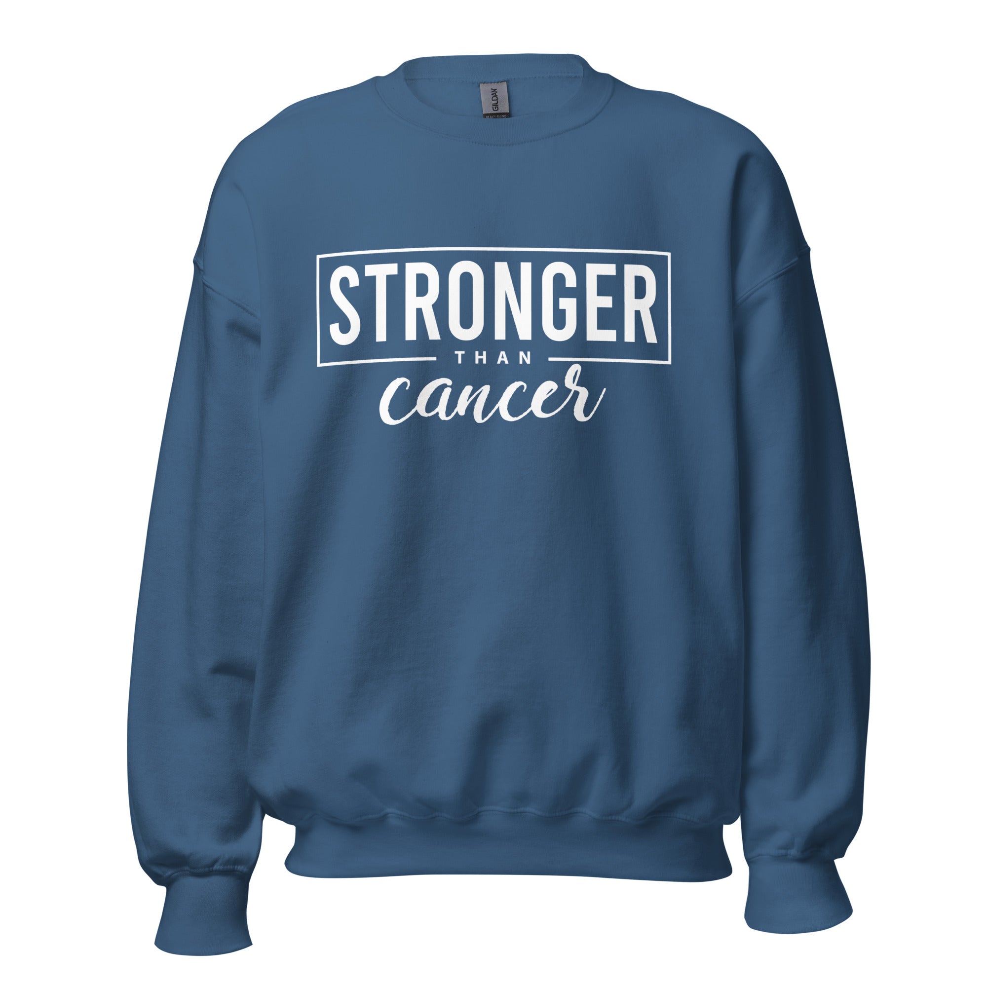 Stronger Than Cancer Unisex Sweatshirt - Inspirational & Cozy Cancer Awareness Apparel for Cancer Warriors | Chemo Kits