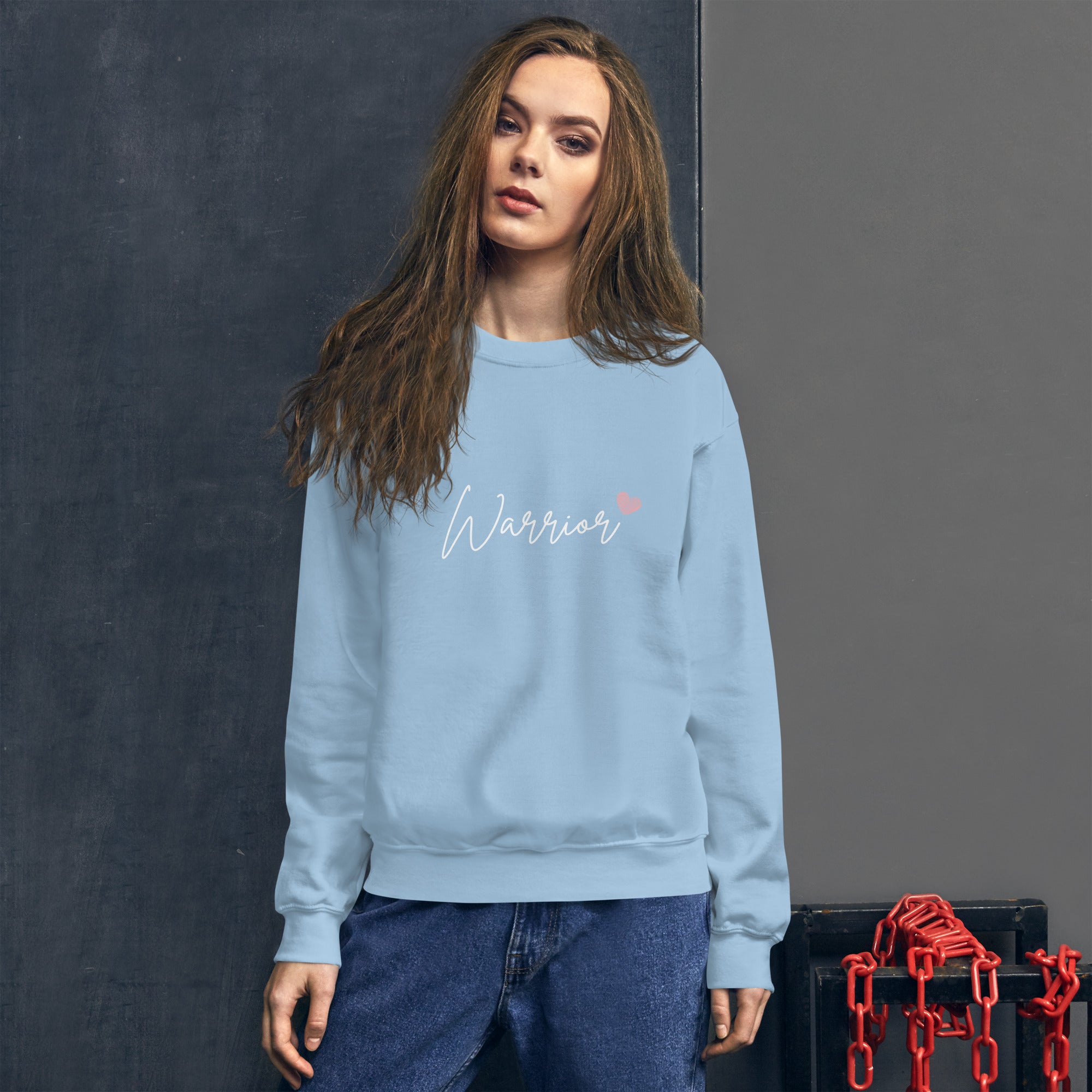 Cancer Warrior Sweatshirt - Inspirational & Cozy Apparel for Cancer Fighters | Chemo Kits