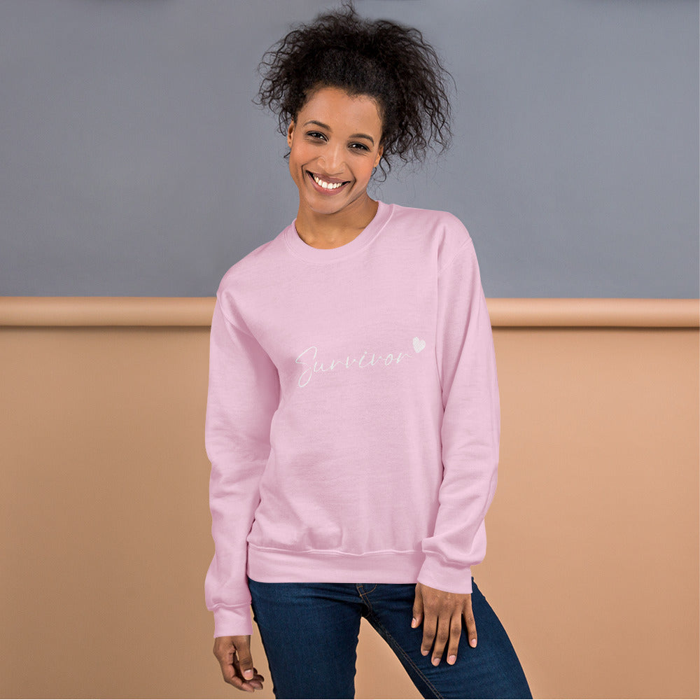 Cancer Survivor Sweatshirt - Inspirational & Cozy Cancer Awareness Apparel | Chemo Kits