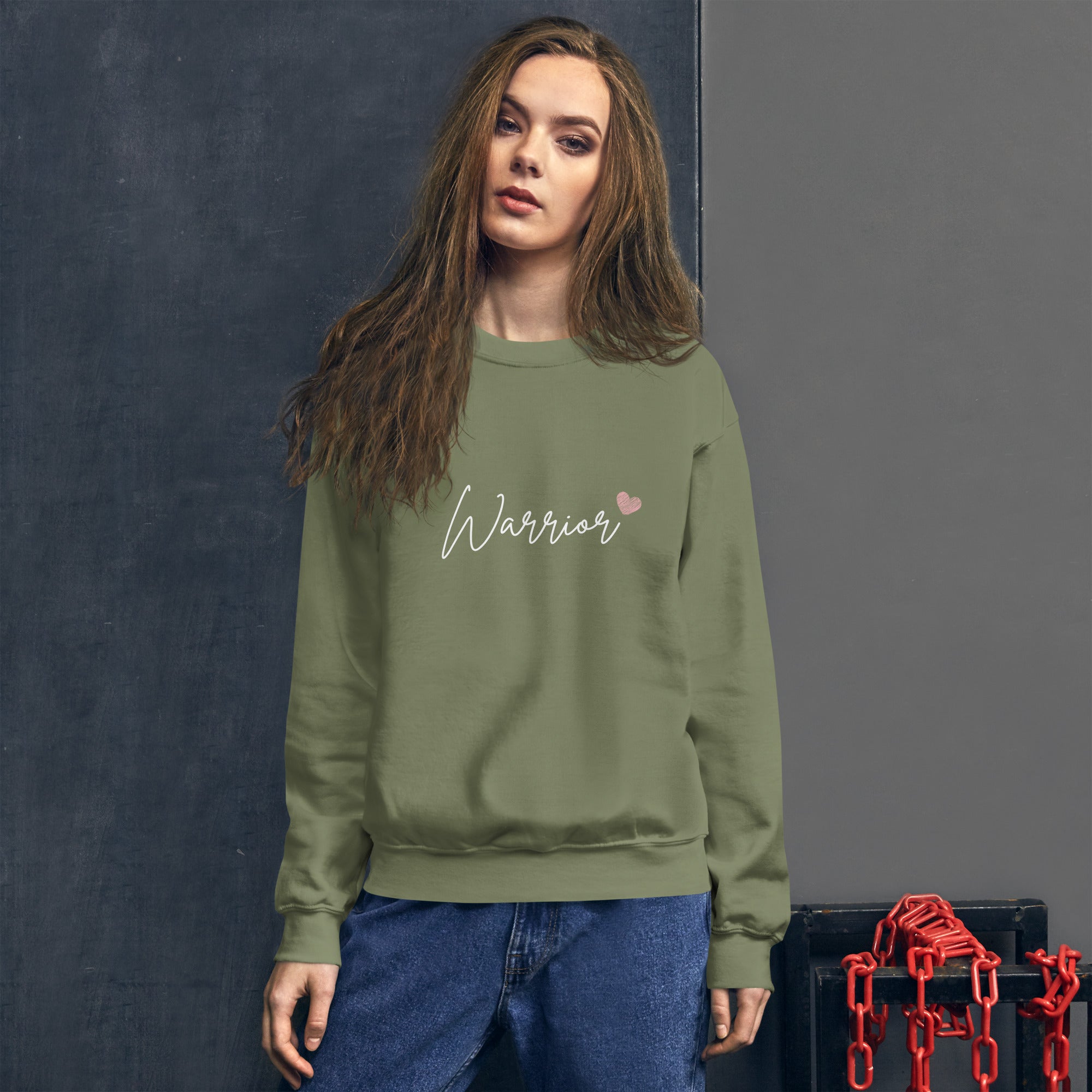 Cancer Warrior Sweatshirt - Inspirational & Cozy Apparel for Cancer Fighters | Chemo Kits