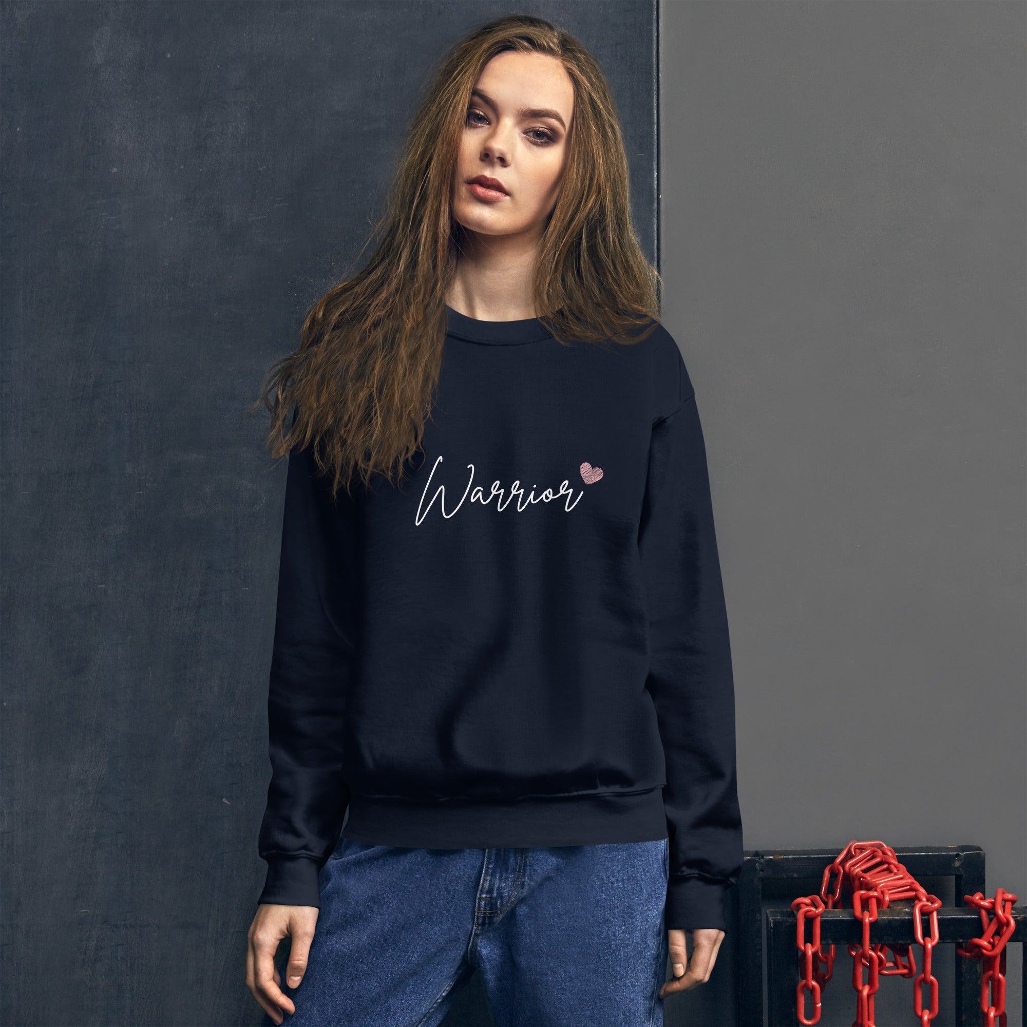 Cancer Warrior Sweatshirt - Inspirational & Cozy Apparel for Cancer Fighters | Chemo Kits