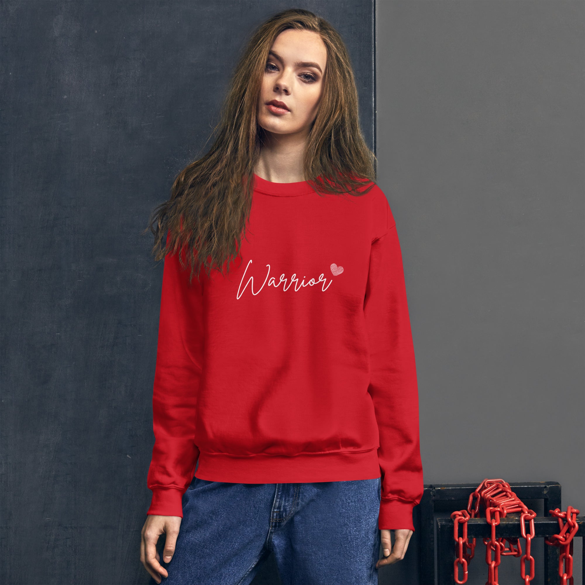 Cancer Warrior Sweatshirt - Inspirational & Cozy Apparel for Cancer Fighters | Chemo Kits