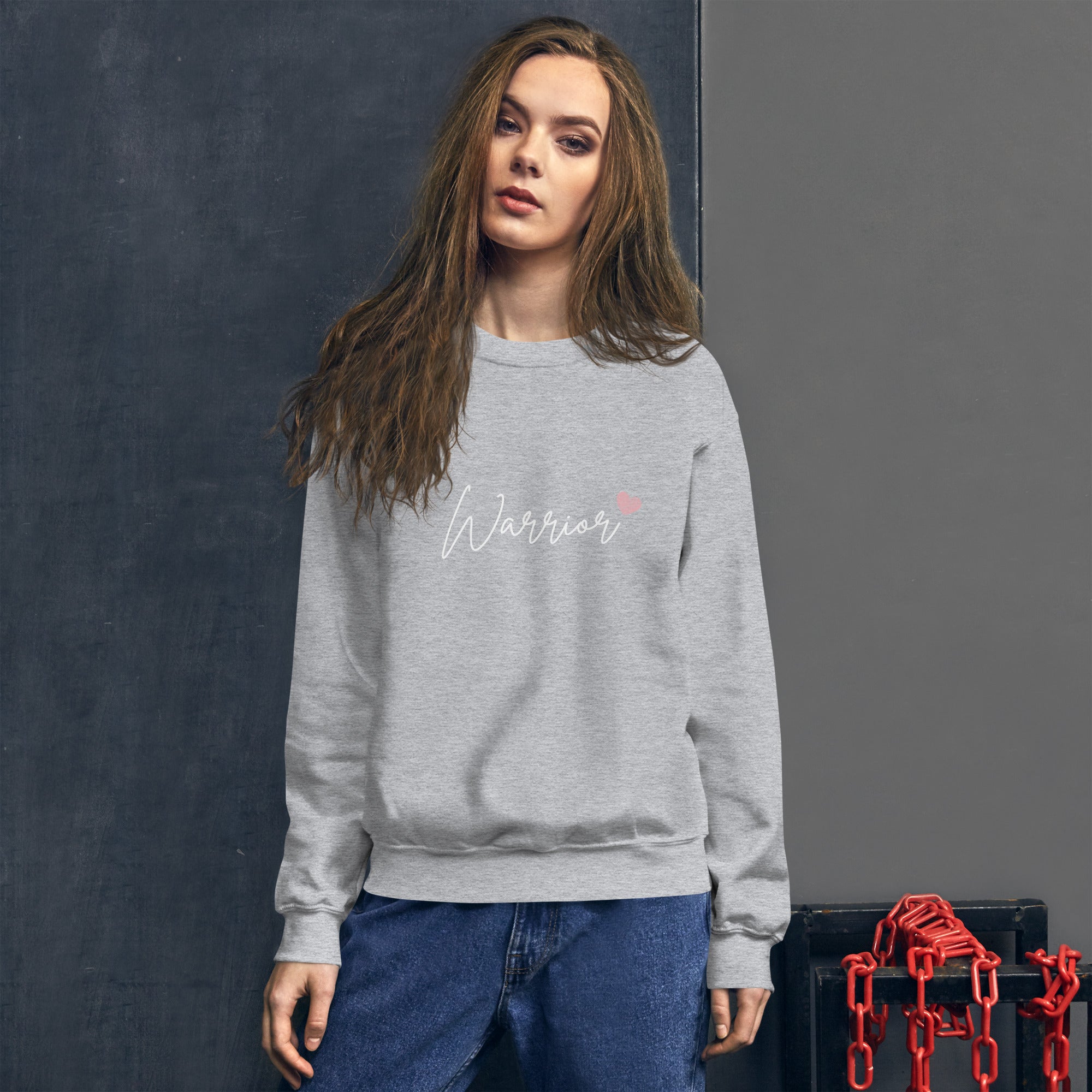 Cancer Warrior Sweatshirt - Inspirational & Cozy Apparel for Cancer Fighters | Chemo Kits