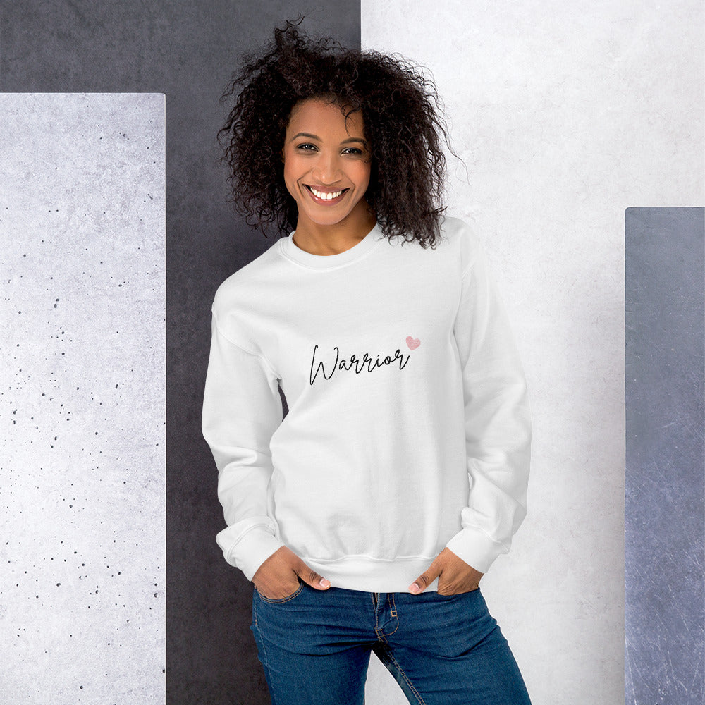 Cancer Warrior Sweatshirt - Inspirational & Cozy Apparel for Cancer Fighters | Chemo Kits