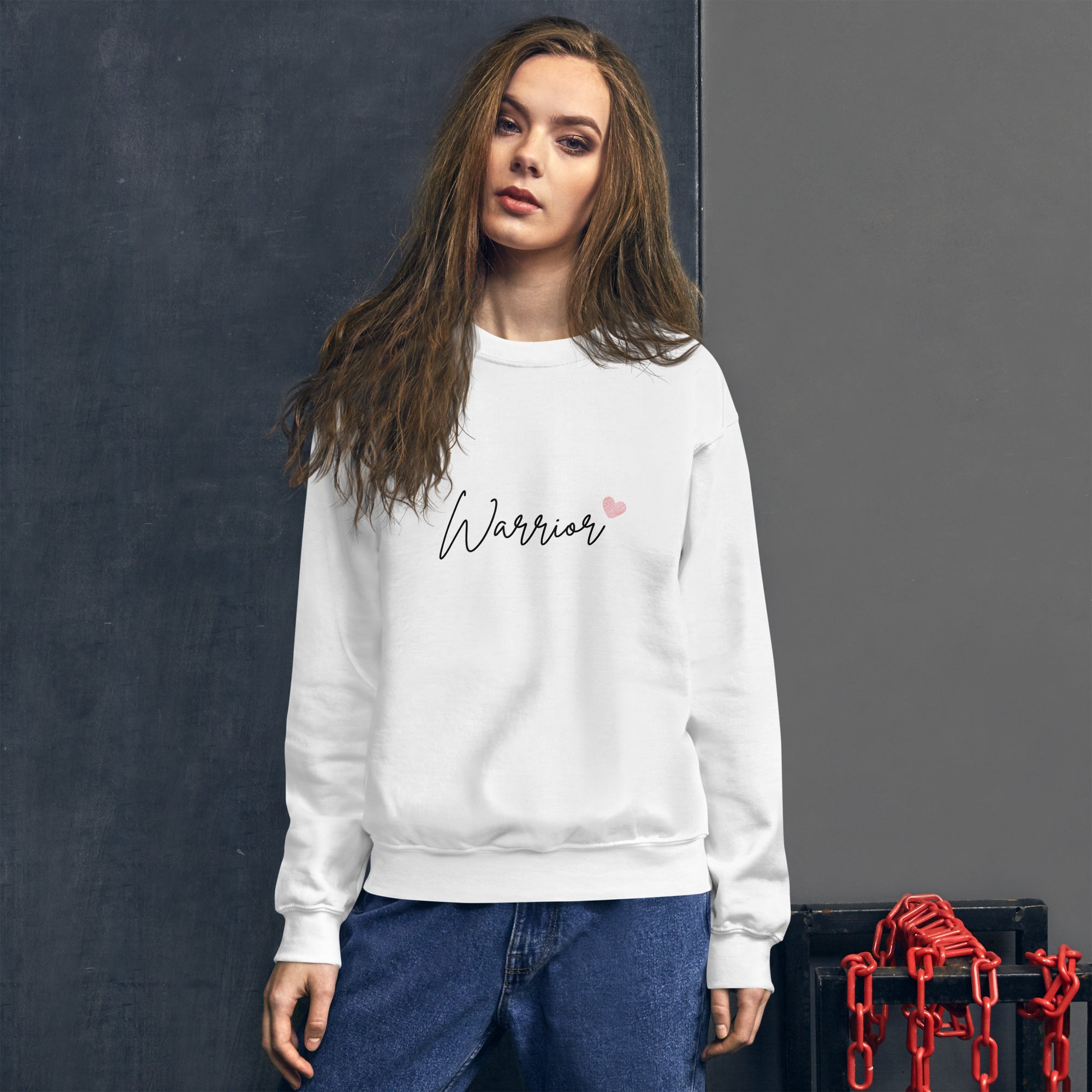 Cancer Warrior Sweatshirt - Inspirational & Cozy Apparel for Cancer Fighters | Chemo Kits