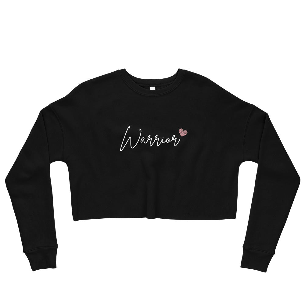 Cancer Warrior Crop Sweatshirt - Inspirational & Cozy Apparel for Cancer Fighters | Chemo Kits