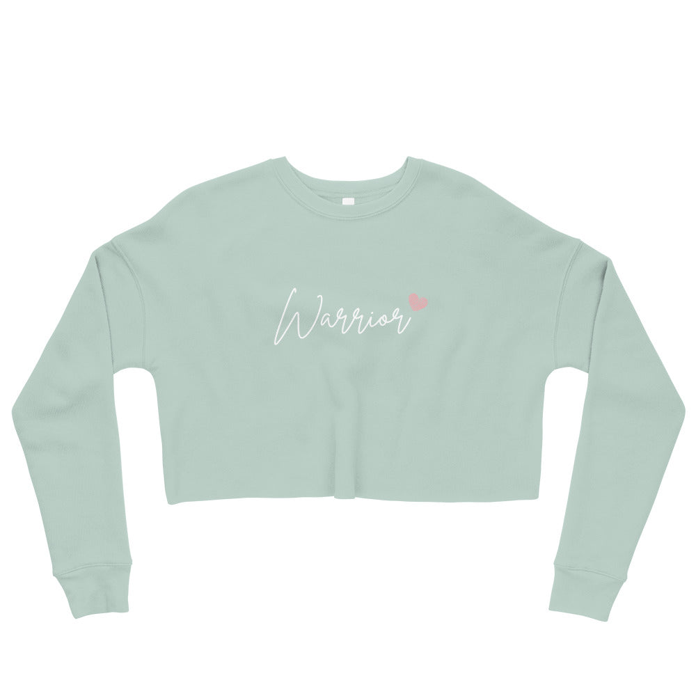 Cancer Warrior Crop Sweatshirt - Inspirational & Cozy Apparel for Cancer Fighters | Chemo Kits