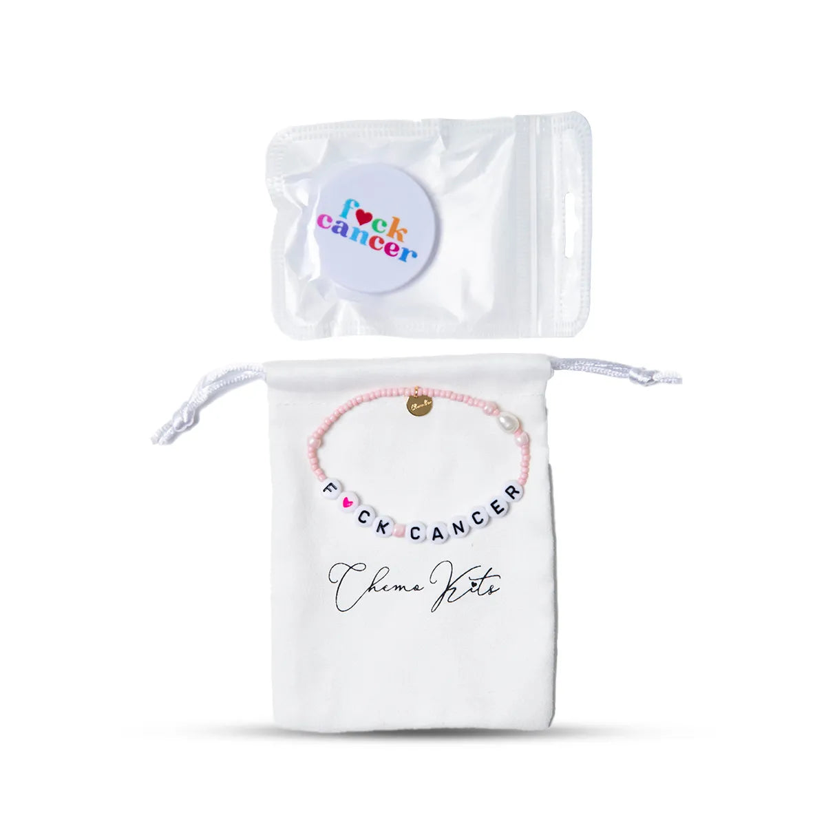 F*ck Cancer Duo – Bracelet & Pop Socket