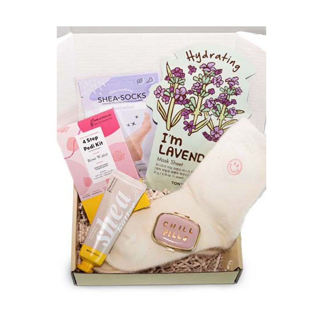 Self-Care Chemo Kit for Women – Lavender Cancer Care Package & Comfort Gift