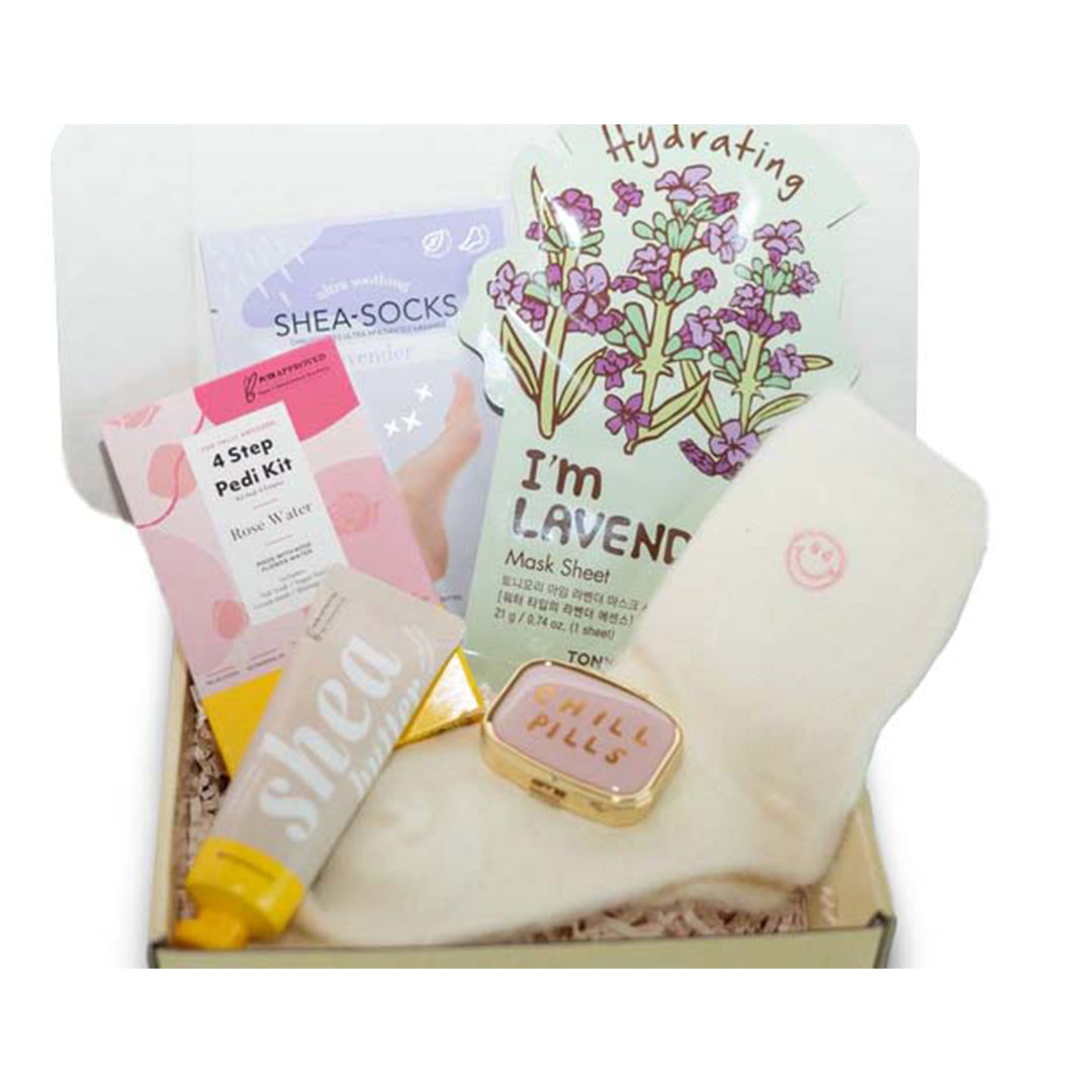 Self-Care Chemo Kit for Women – Lavender Cancer Care Package & Comfort Gift