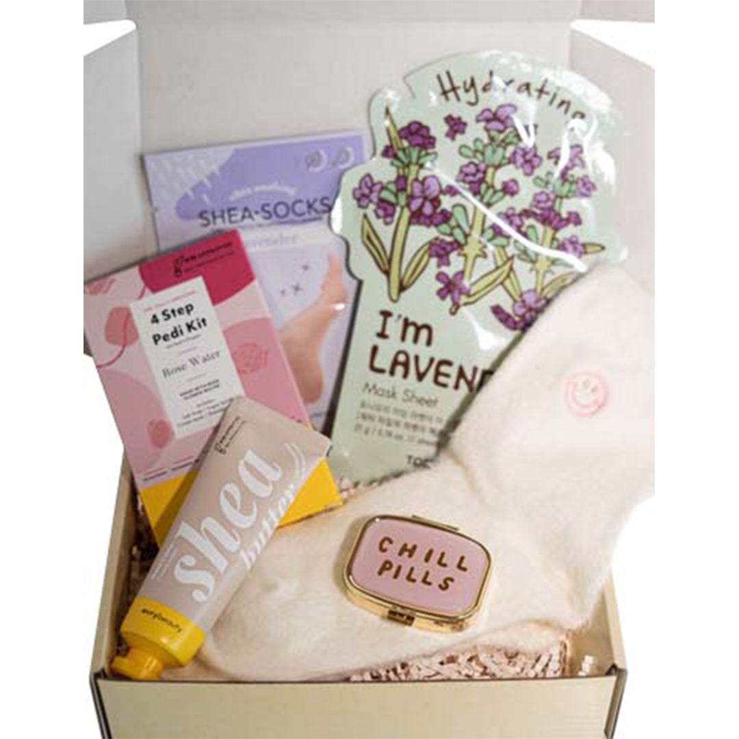 Self-Care Chemo Kit for Women – Lavender Cancer Care Package & Comfort Gift