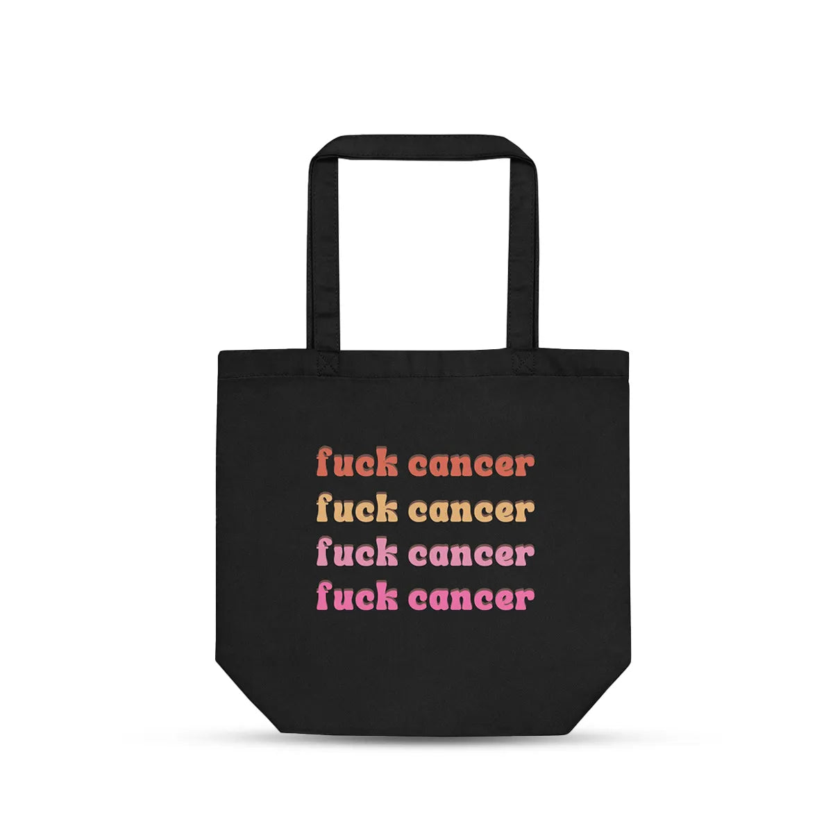 F*ck Cancer Tote Bag - Empowering & Stylish Cancer Awareness Accessory | Chemo Kits