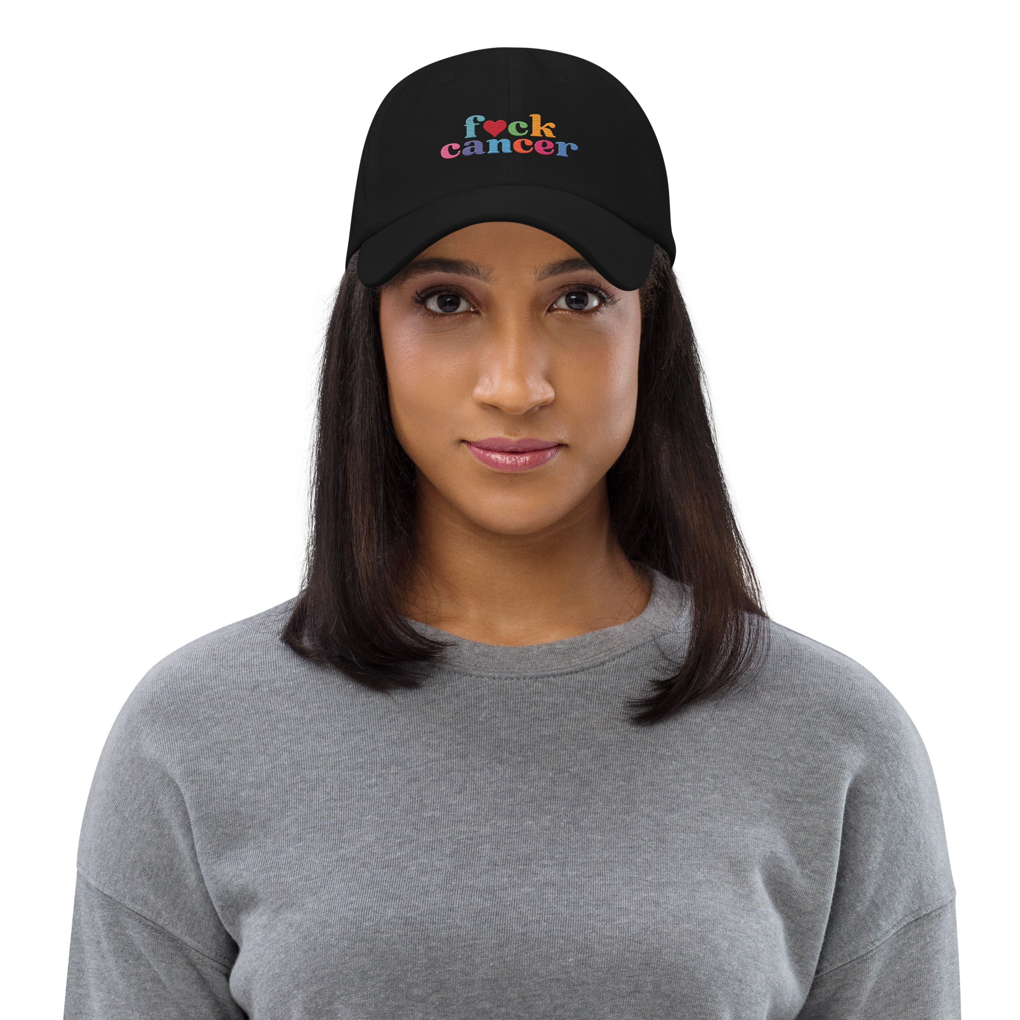 F*ck Cancer Dad Hat - Stylish & Empowering Cancer Awareness Cap | Chemo Kits