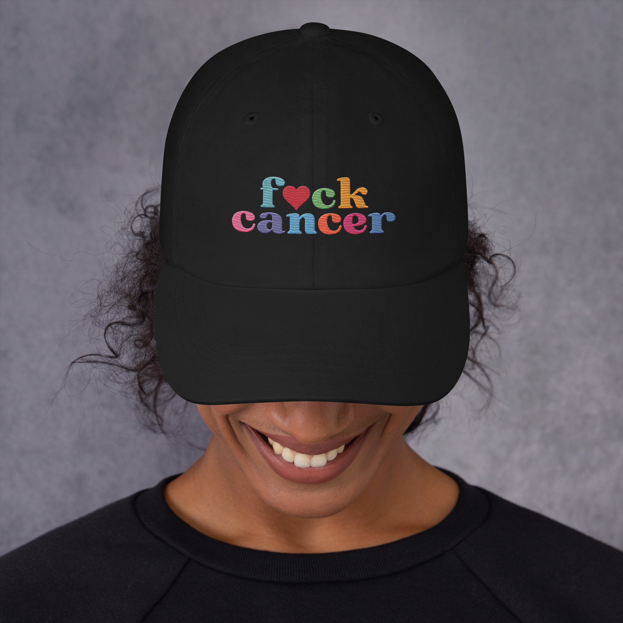 F*ck Cancer Dad Hat - Stylish & Empowering Cancer Awareness Cap | Chemo Kits