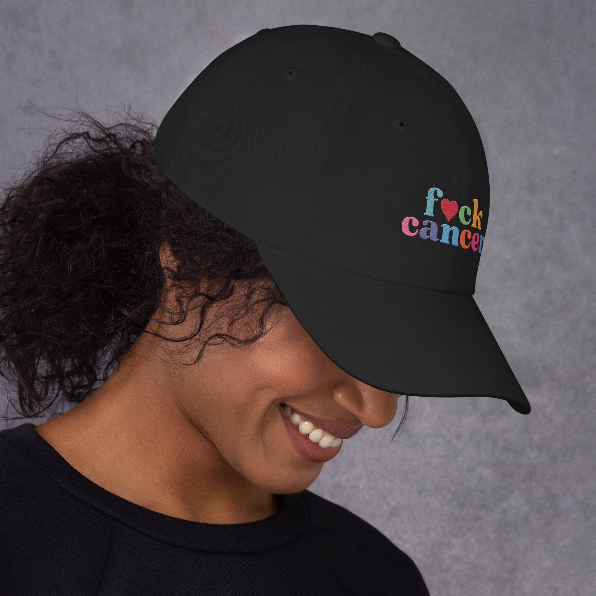 F*ck Cancer Dad Hat - Stylish & Empowering Cancer Awareness Cap | Chemo Kits