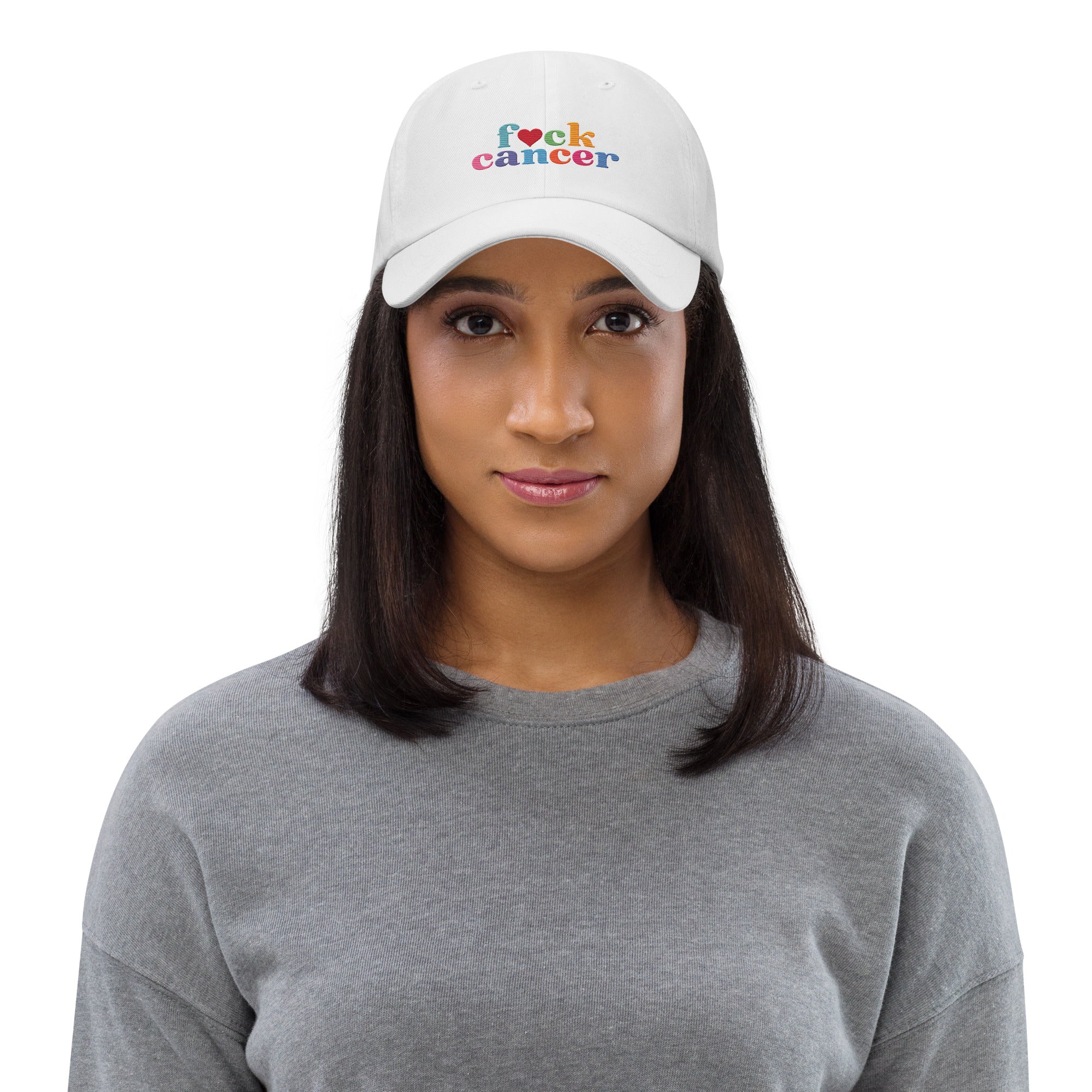 F*ck Cancer Dad Hat - Stylish & Empowering Cancer Awareness Cap | Chemo Kits