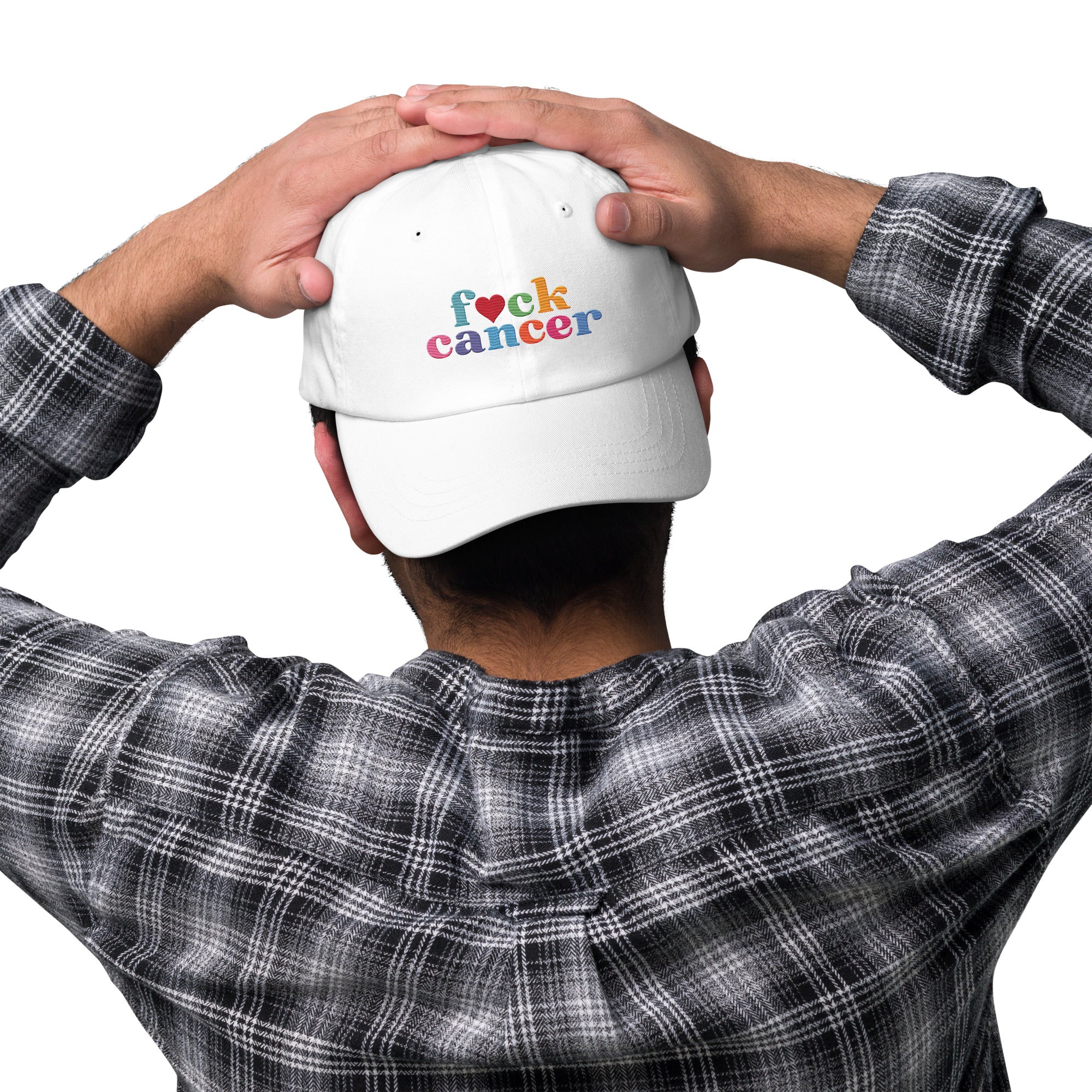 F*ck Cancer Dad Hat - Stylish & Empowering Cancer Awareness Cap | Chemo Kits