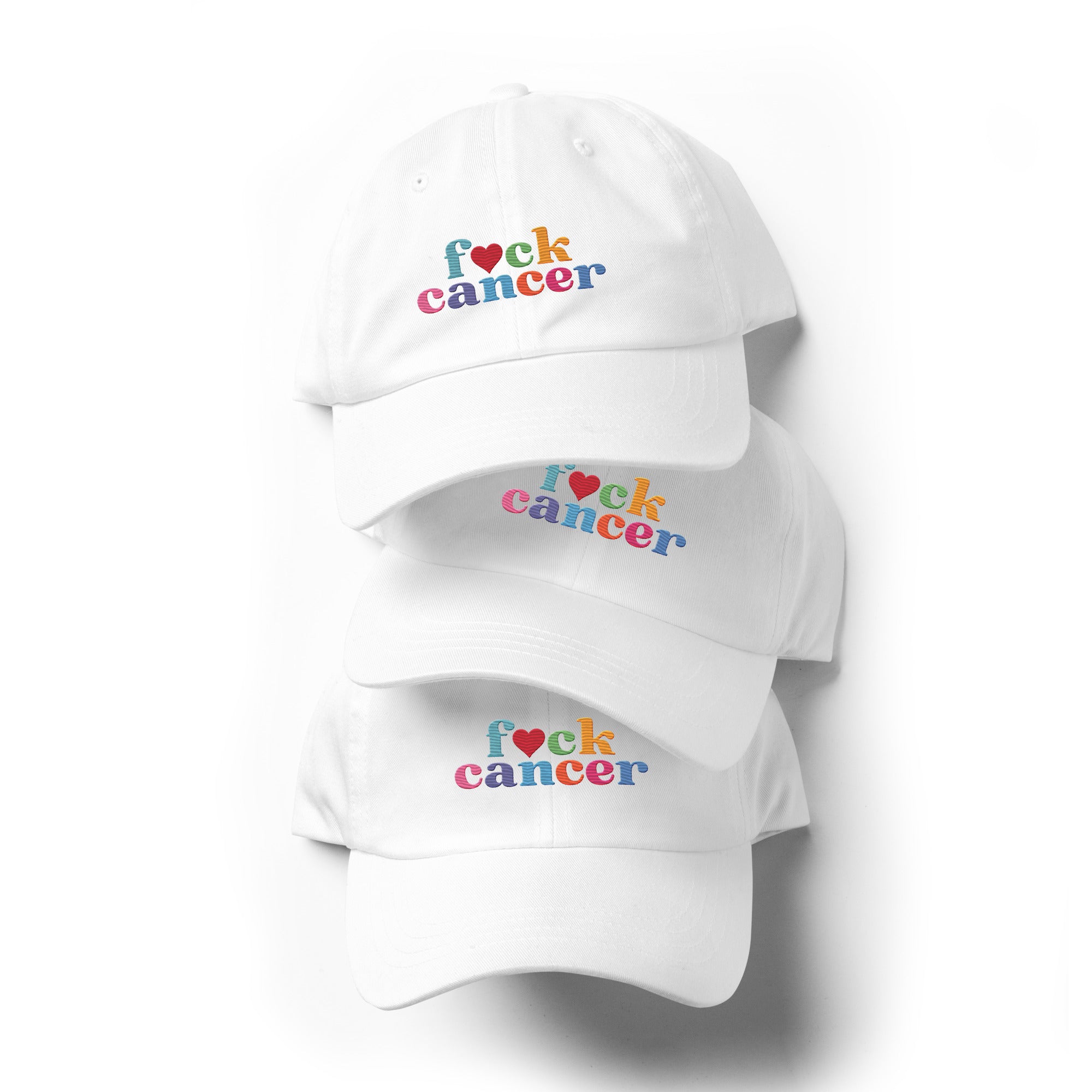 F*ck Cancer Dad Hat - Stylish & Empowering Cancer Awareness Cap | Chemo Kits