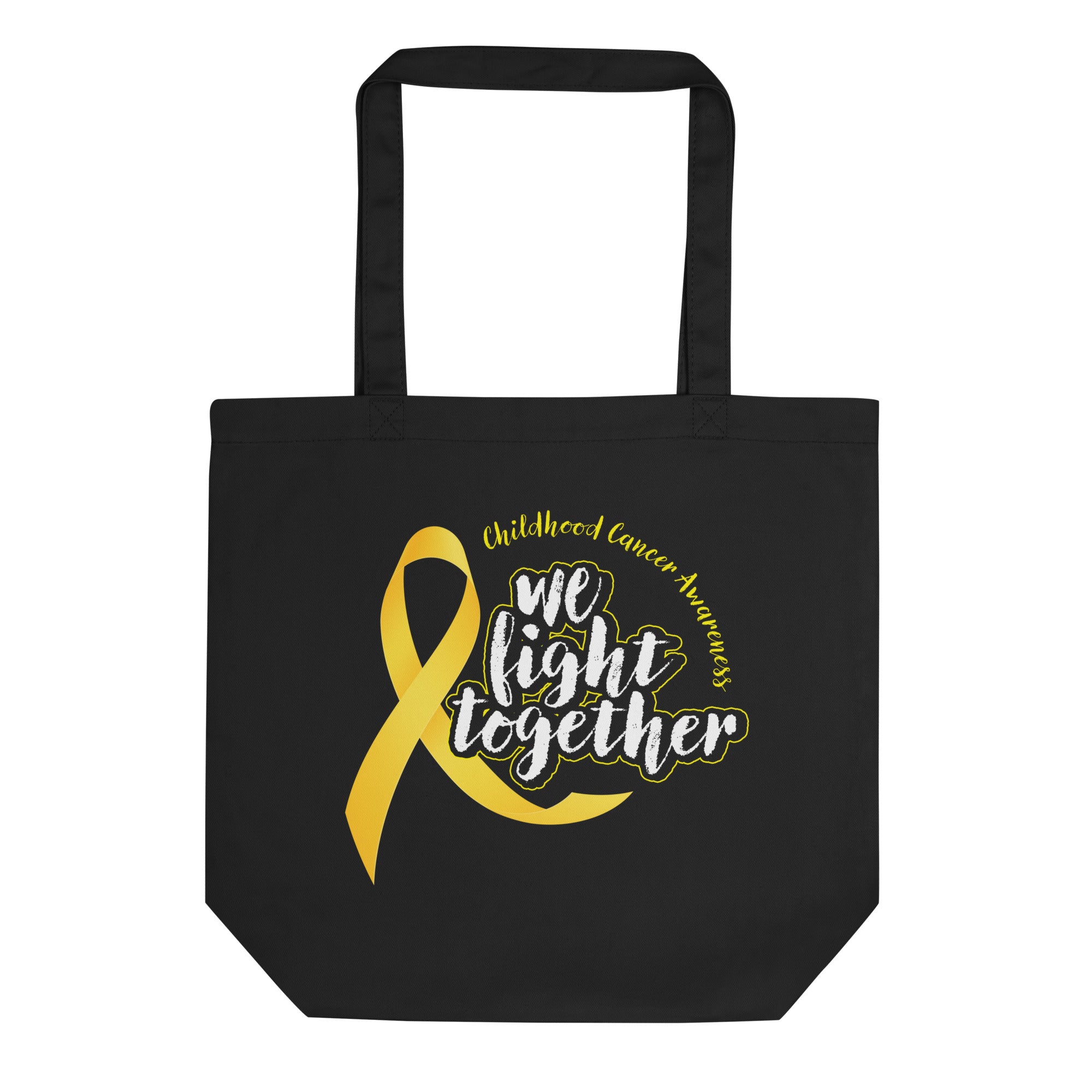 We Fight Together - Black Eco Tote Bag