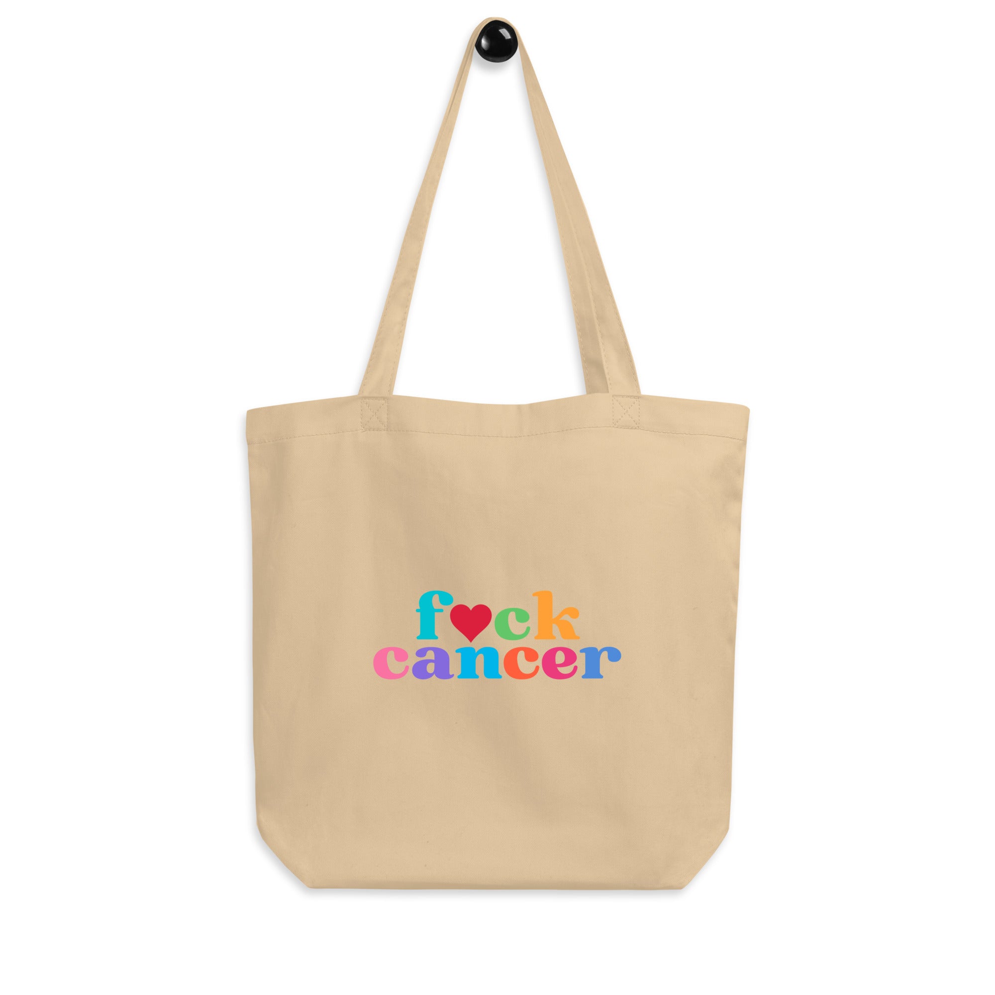 F*ck Cancer Tote Bag - Empowering & Stylish Cancer Awareness Accessory | Chemo Kits