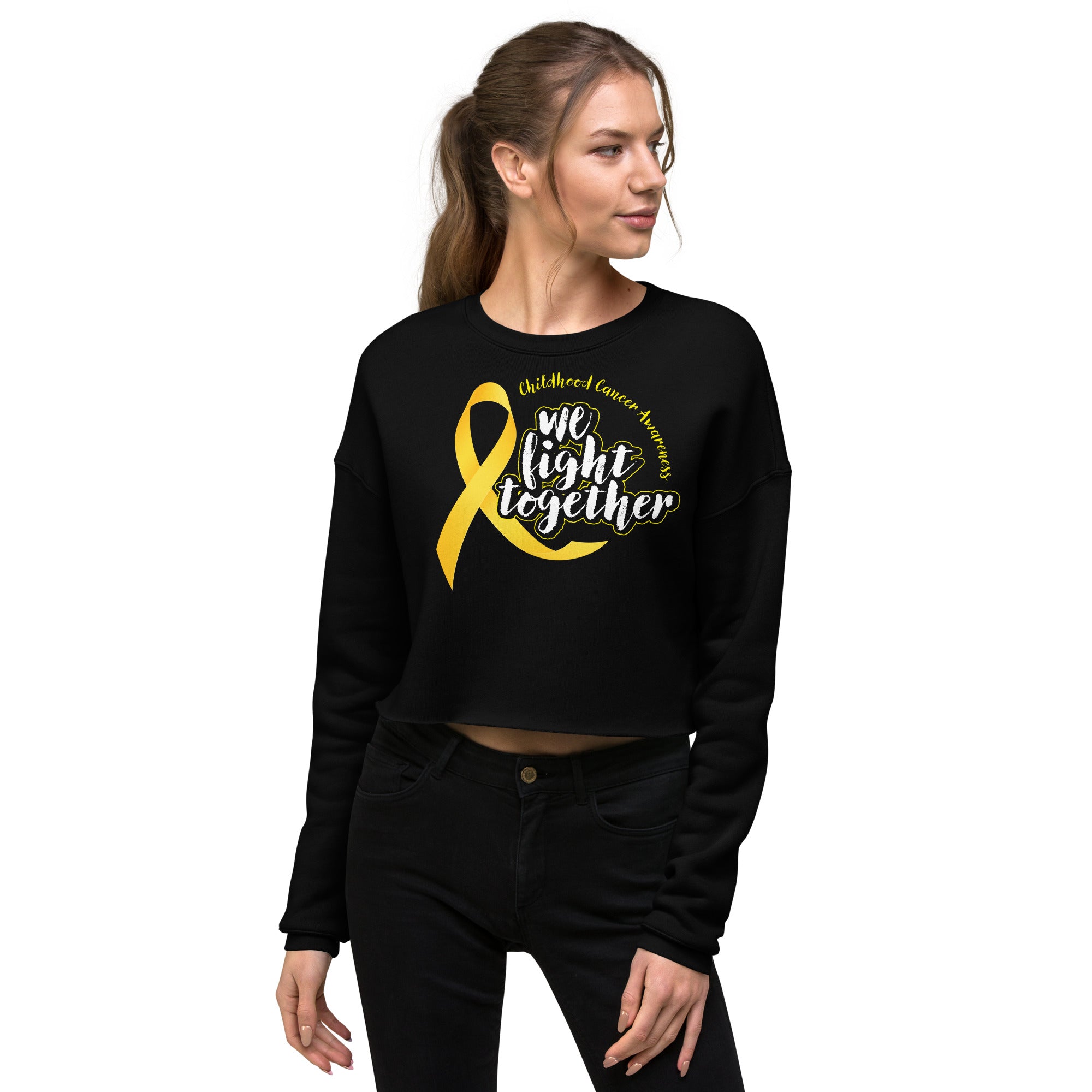 We Fight Together - Crop Sweatshirt