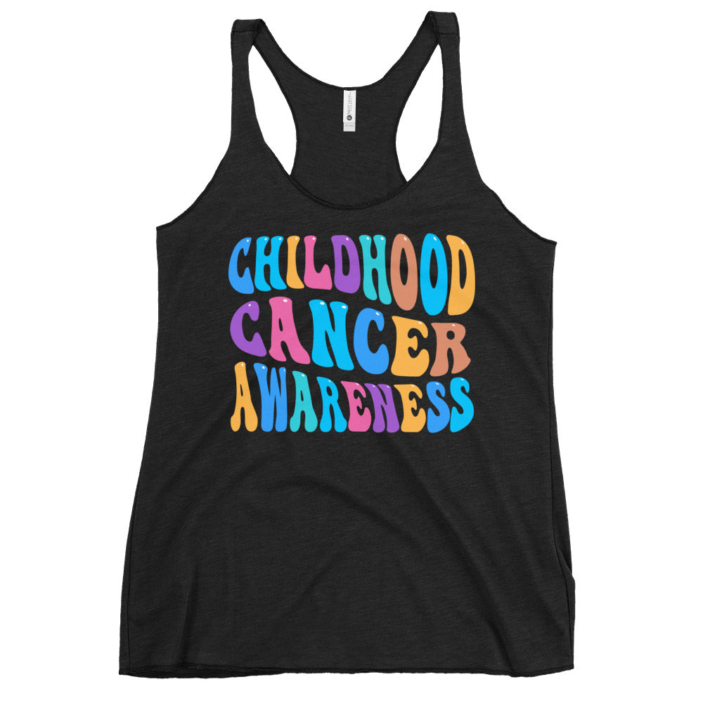 Childhood Cancer Awareness - Women's Racerback Tank