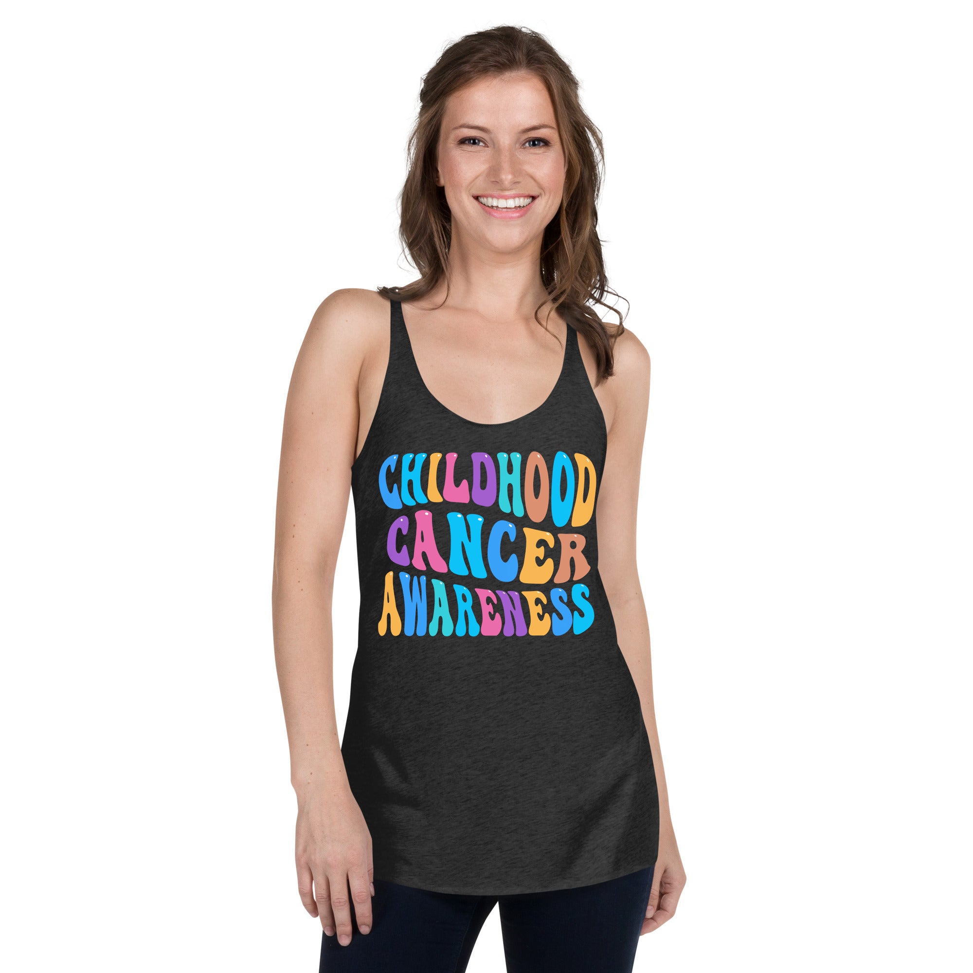 Childhood Cancer Awareness - Women's Racerback Tank