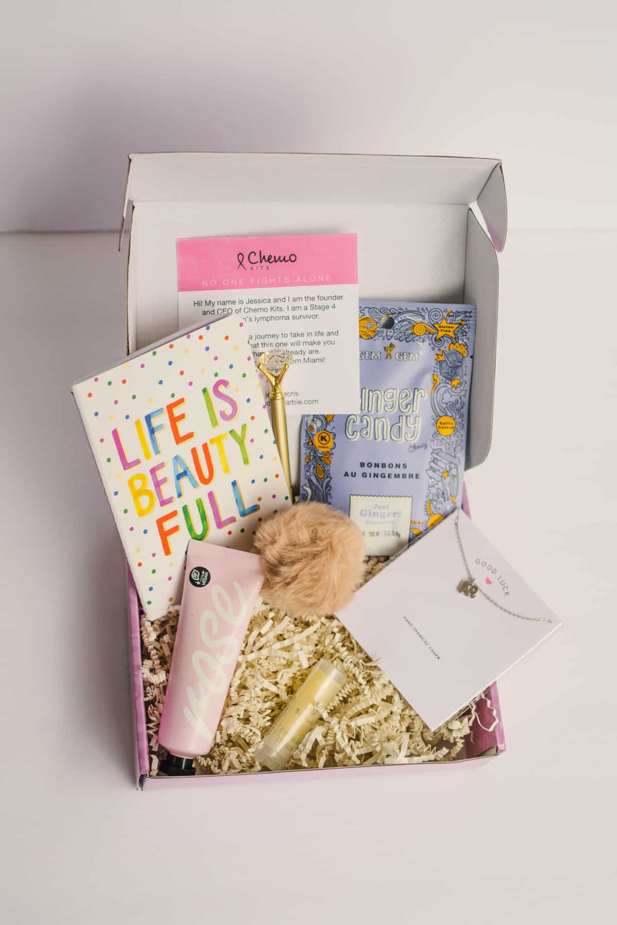 Cancer Care Package for Her- Best Gift for Cancer Patient - Chemo Care package for her - Cancer Gift Basket - Cancer Patient Gift