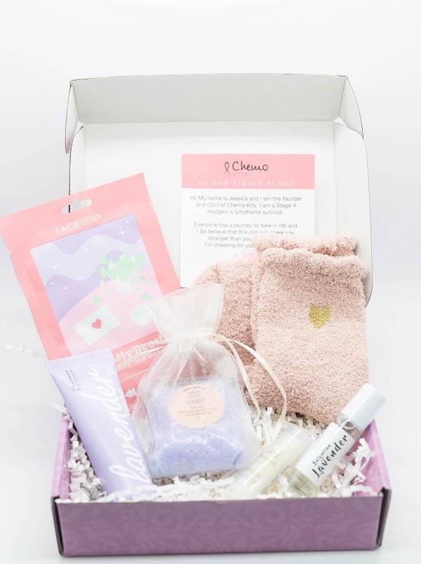 THINKING OF YOU CHEMO KIT - Cancer Care Package - Best Gift for Cancer Patient - Chemo Care package - Cancer Gift Basket - Cancer Patient Gift - Cancer Gift