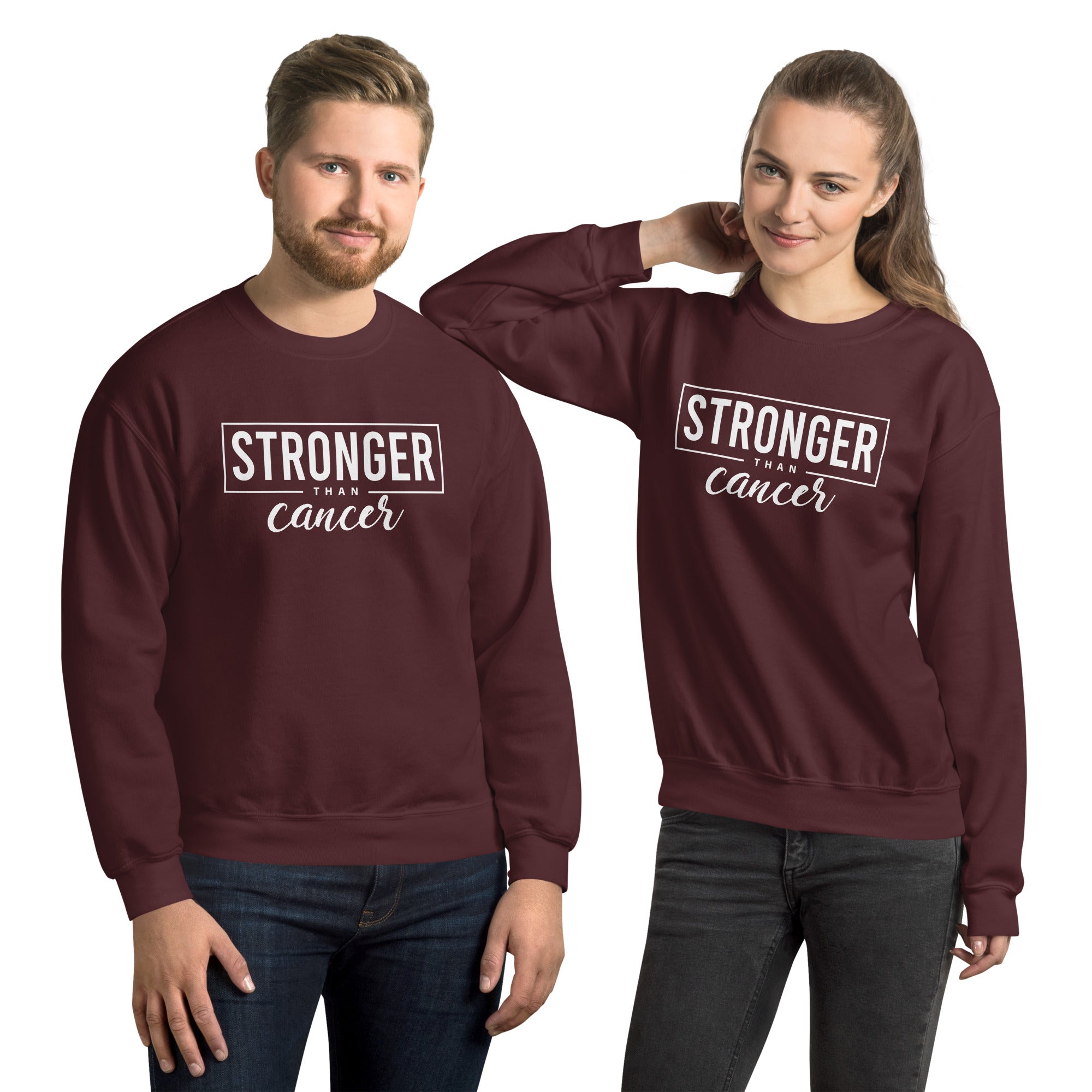 Stronger than Cancer Unisex Sweatshirt